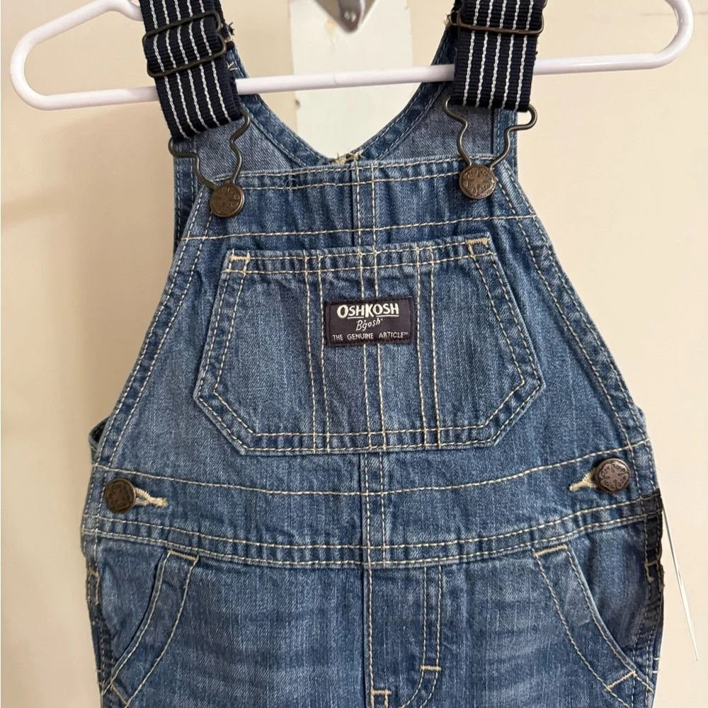 NWT Oshkosh B’Gosh Denim Shortalls